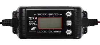 Nabíječka 4A 6/12V PB/GEL LCD display YT-83033