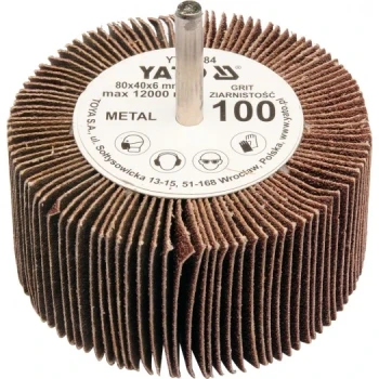 Kotouč lamelový radiální 80x40 P-80 shřídelí 6mm YT-83383