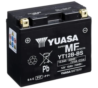 YUASA startovací baterie Maintenance Free 11Ah  (YT12B-BS)