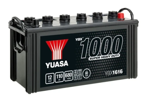 YUASA startovací baterie Super Heavy Duty Battery 110Ah  (YBX1616)