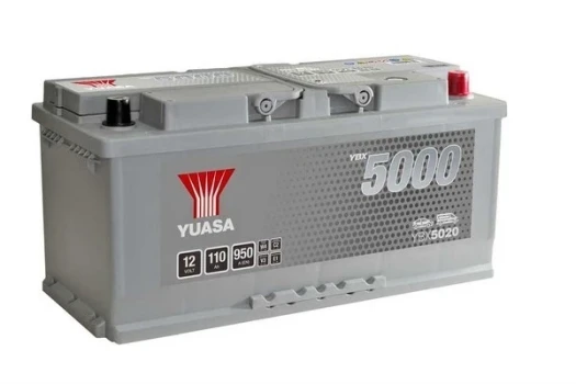 YUASA startovací baterie YBX5000 Silver High Performance SMF Batteries 110Ah  (YBX5020)