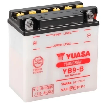 YUASA startovací baterie YuMicron 10Ah  (YB9-B)