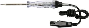 Zkoušečka napětí 6-12V kabel 90cm YT-2866